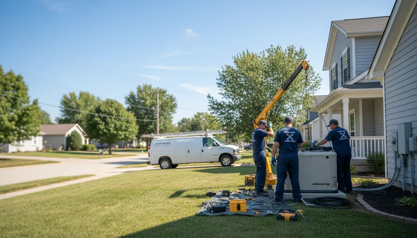 Generator Installation in Pointe Aux Pins, MI near me